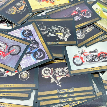 Huge Lot 1992 Harley Davidson Motorcycle Series 2 Collectible Trading Cards TA3