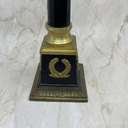 Gran Tour Style Metal Tall French Empire Neo-Classical Obelisk Statuette