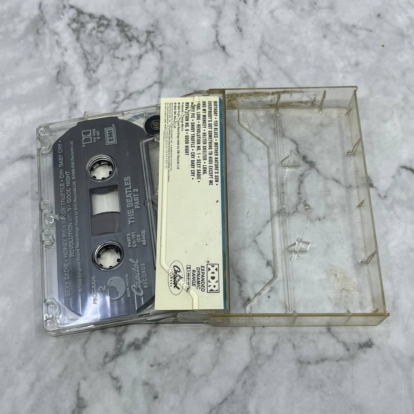 The Beatles - Part 2 Album - Apple / Capital Records Cassette Tape TB5-14