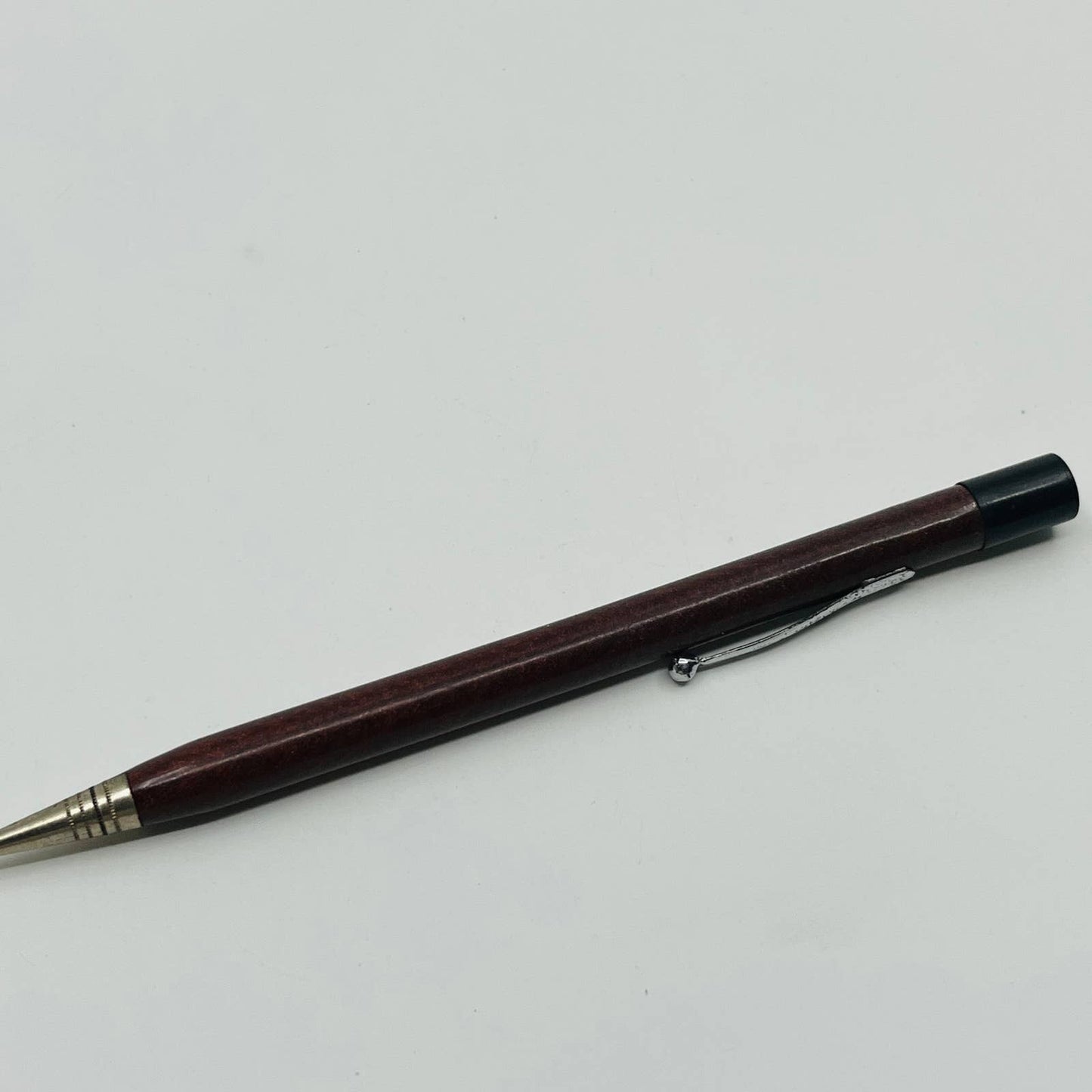 Vintage Mechanical Pencil Celluloid Maroon Shimmer Olympian SB3