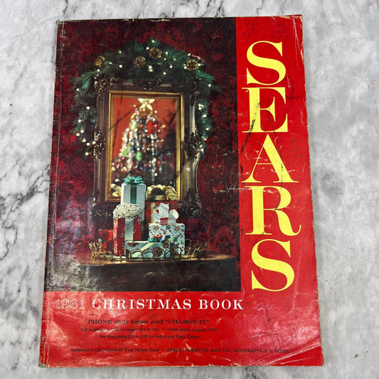 1961 Sears Christmas Wish Book Catalog - Great Vintage Toys & Gifts S3