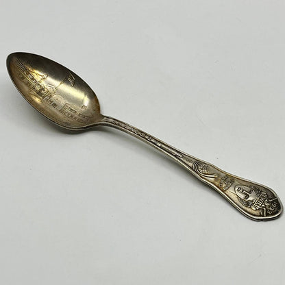 1933 Chicago World’s Fair CENTURY OF PROGRESS Fort Dearborn Souvenir Spoon TC6