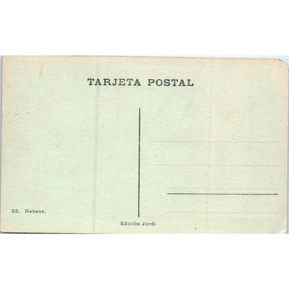 Habana Prado Y Residencia J.M. Gómez c1910 Havana Cuba Original Postcard TK1-P16
