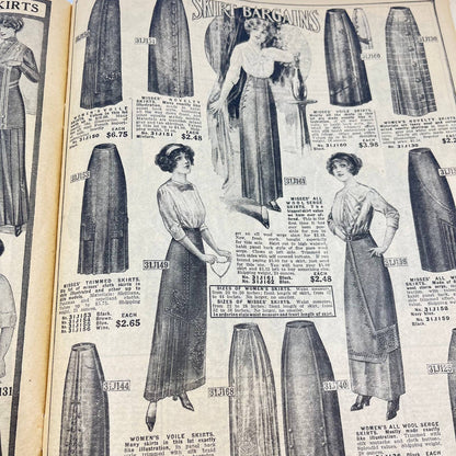 RARE Sears 1912 July-August Bargain Supplement Catalog Sears Roebuck TF7