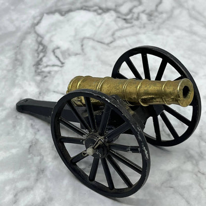 Vintage Miniature Cast Iron 3” Toy Cannon - Made in Japan TJ3