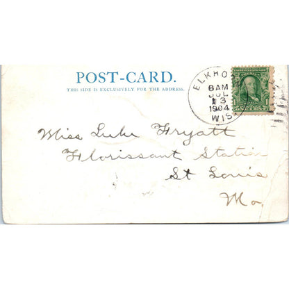 1904 Gateway Garden of the Gods & Pikes Peak Colorado Original Postcard TK1-29