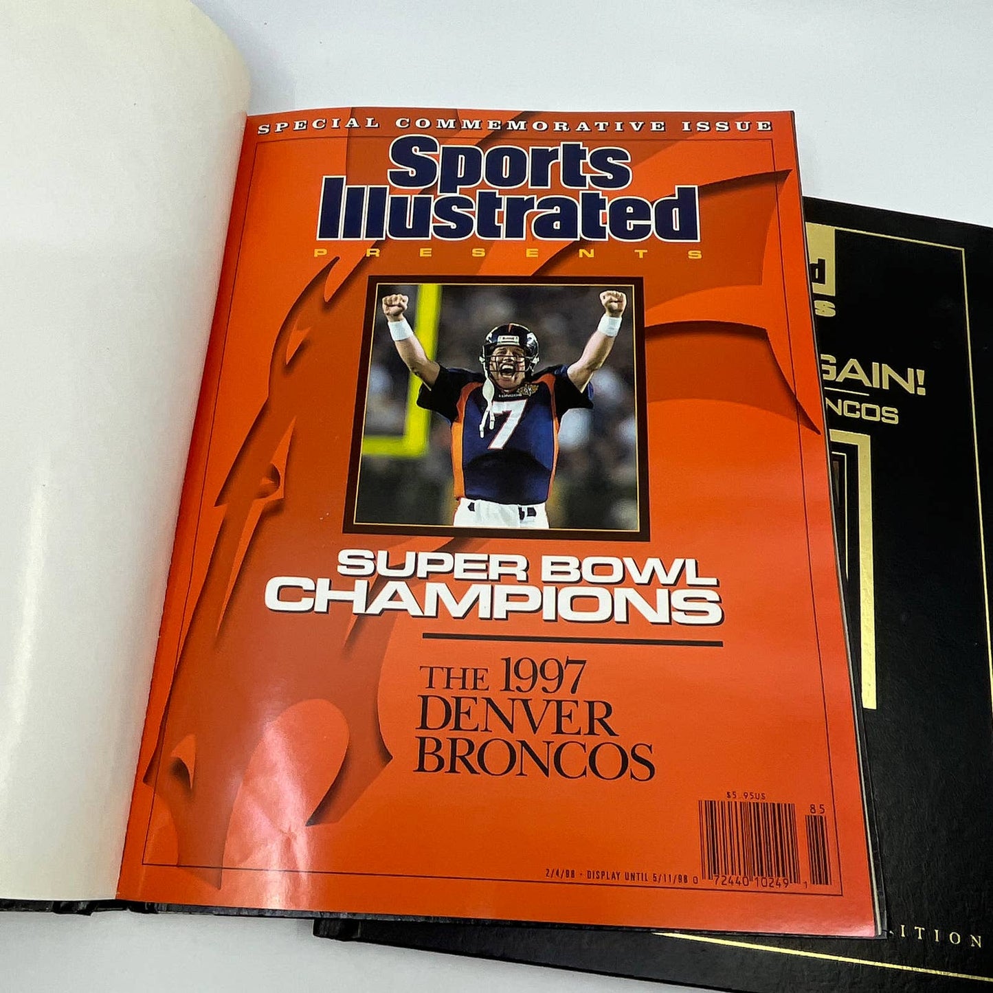 Sports Illustrated Super Bowl Champions Denver Broncos 1997 & 1998 SET TG3