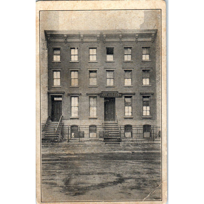 Antique RPPC Postcard East Side Home Day Nursery Building SE8