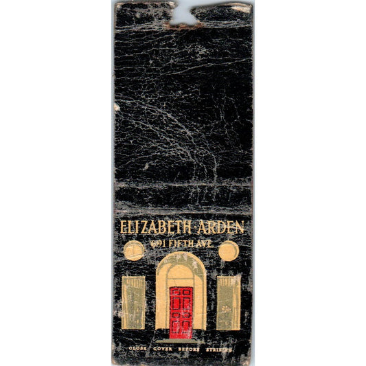 Elizabeth Arden 5th Ave New York Advertising Matchbook Cover SA9-M3