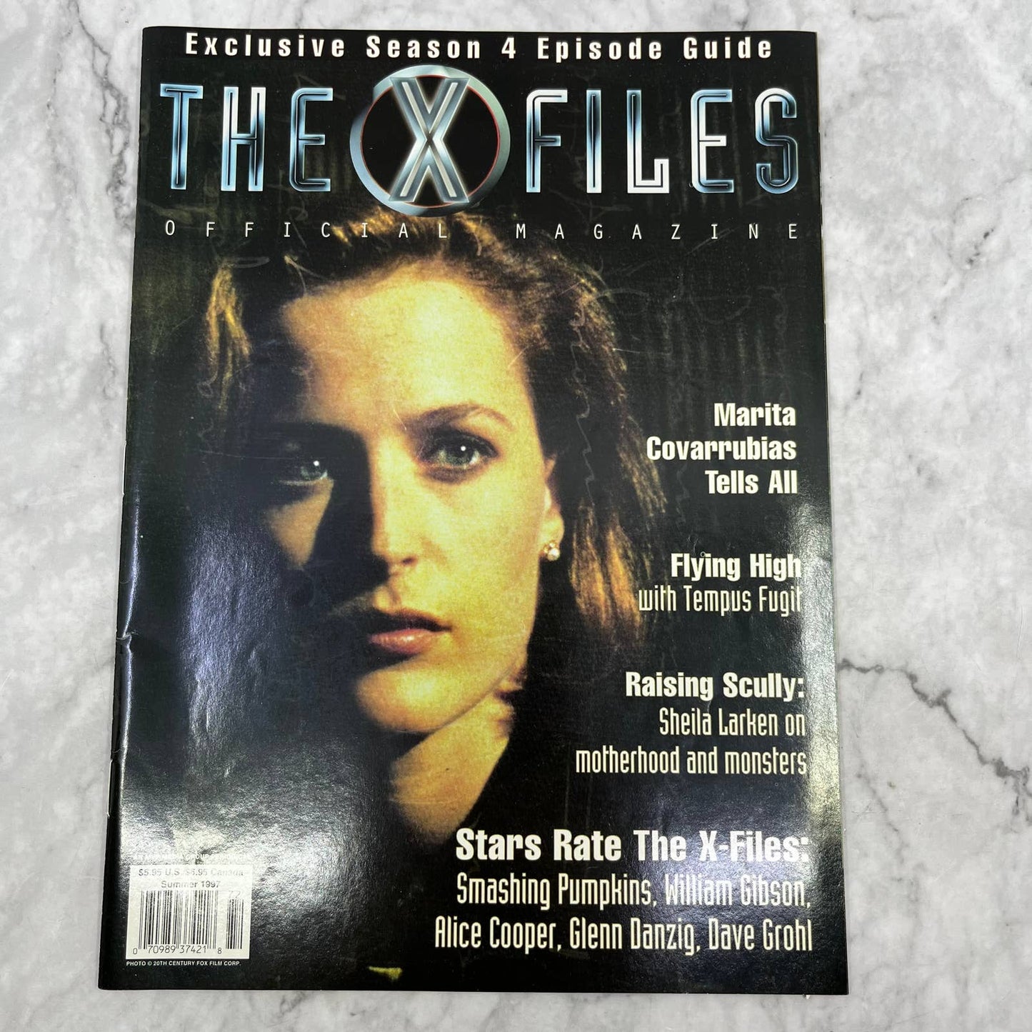 The X-Files Official TV Series Magazine Issue No #2 November 1997 Scully TJ3