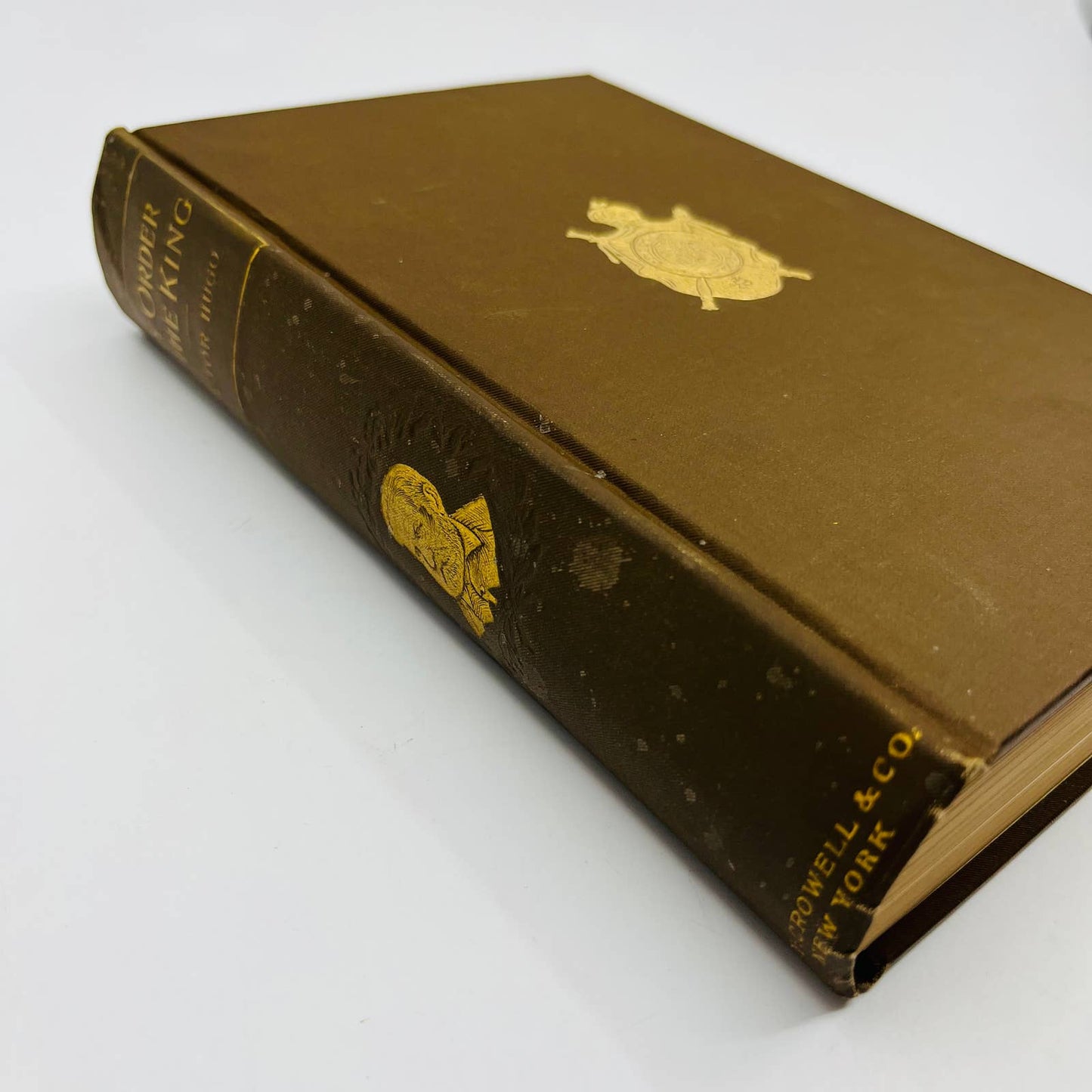 1880s By Order of the King Victor Hugo English Isabel Hapgood T.Y. Crowell BA4