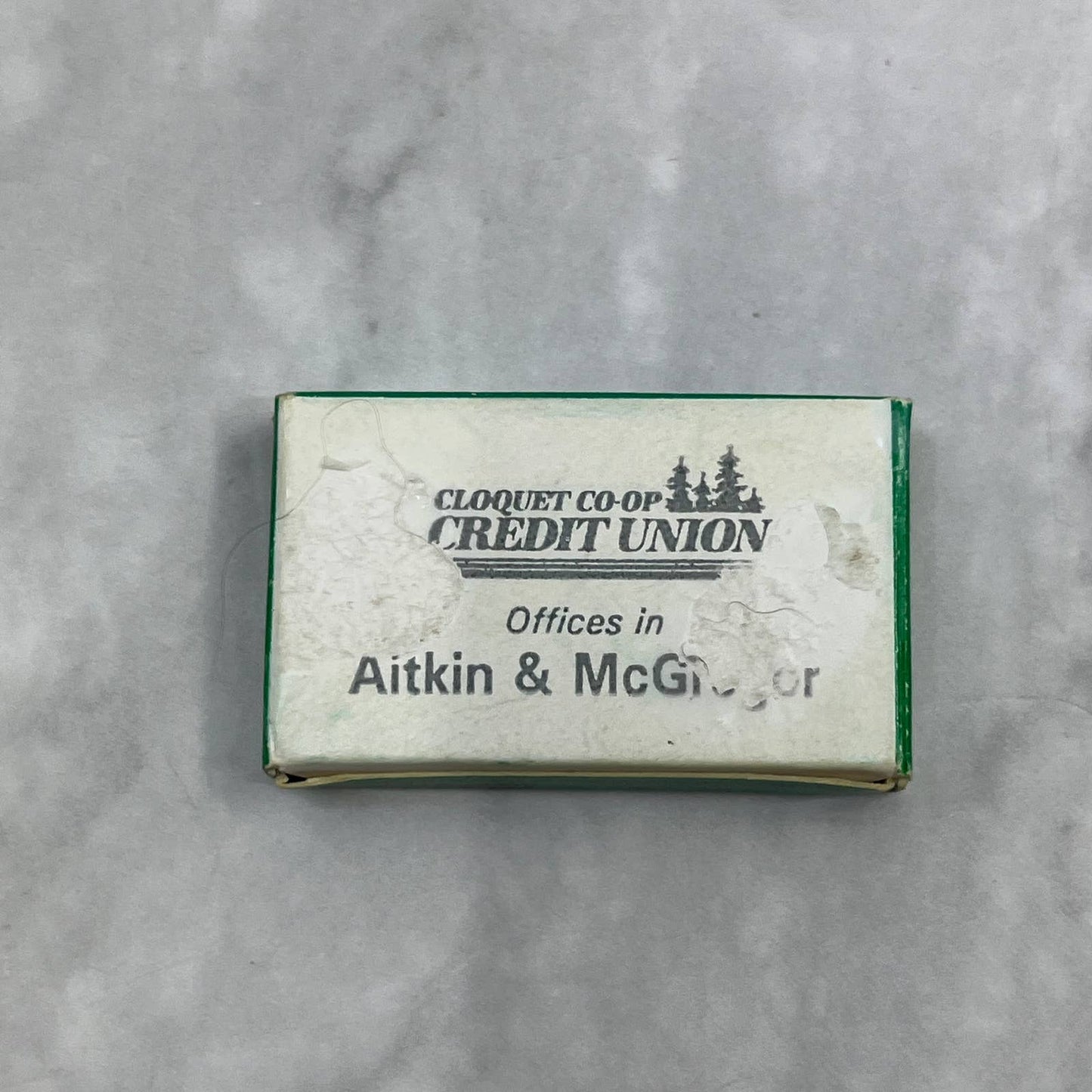 Beechies Gum Advertising Unopened Cloquet Credit Union Aitkin McGregor MN SE7