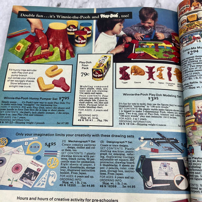 1976 Sears Wish Book Christmas Catalog Pooh Barbie GI Joe Batman Star Trek S3