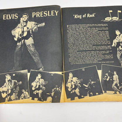 Rock 'N Roll Stars: 1956 Pop Music Magazine - Elvis Bill Haley Pat Boone TF3