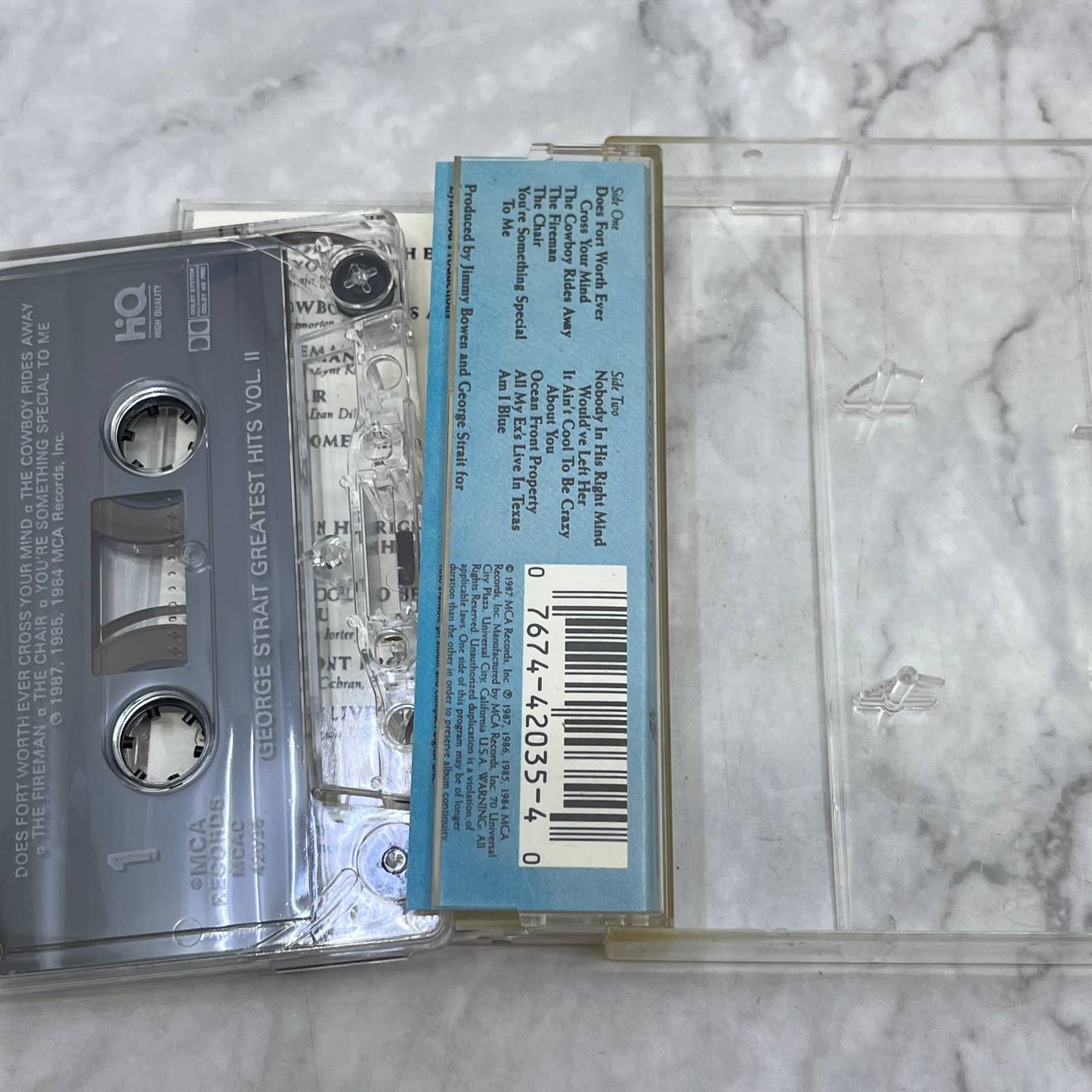 George Strait: Greatest Hits Volume Two Cassette Tape TB6-22