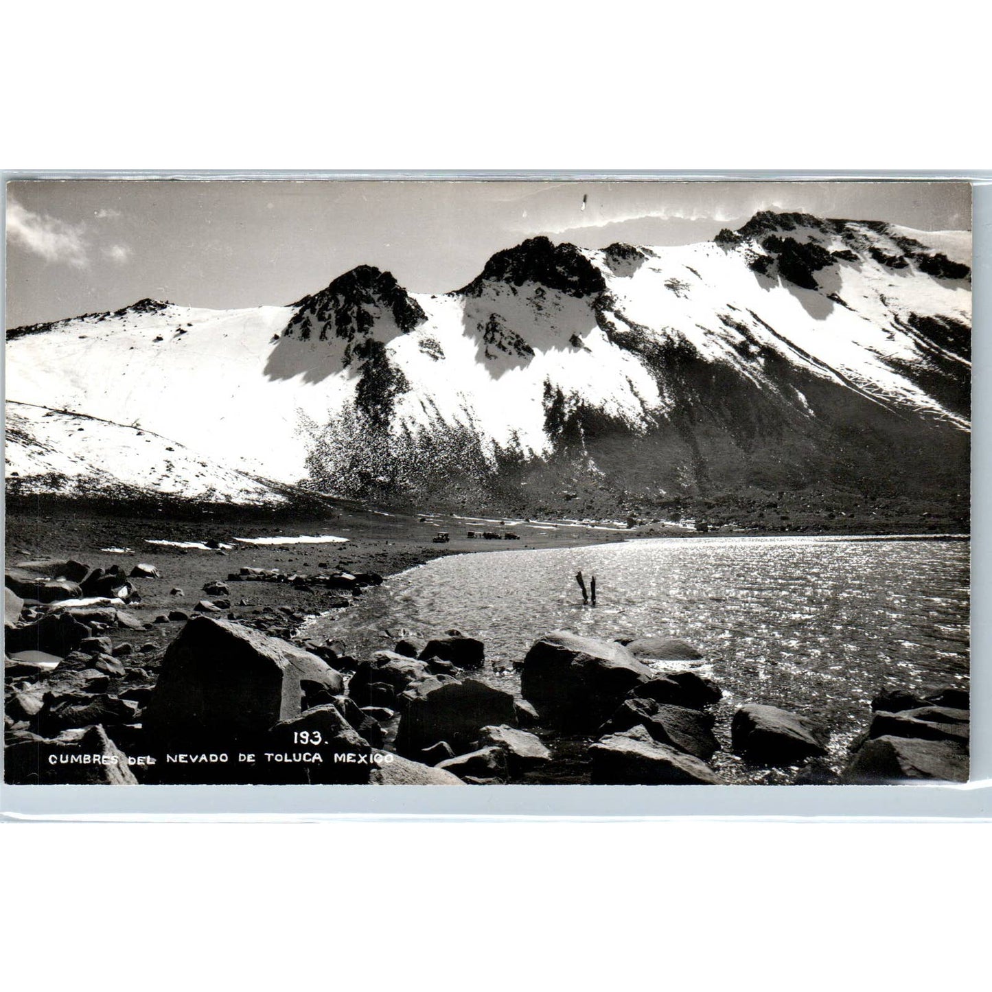 Combres Del Nevado De Toluca Mexico - Original RPPC Postcard TJ7-MP