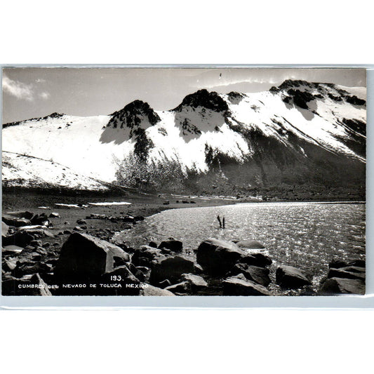 Combres Del Nevado De Toluca Mexico - Original RPPC Postcard TJ7-MP