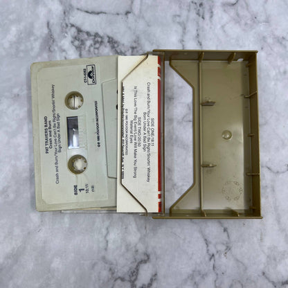 Vintage The Pat Travers Band - Crash And Burn Cassette Tape TJ2-7