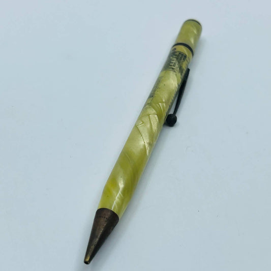Celluloid Mother of Pearl Mechanical Pencil Stanley 1940 Calendar SB3