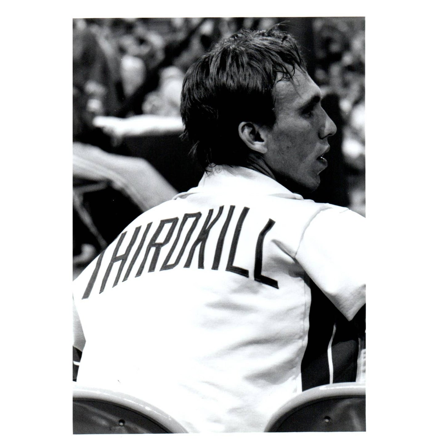 1984 Press Photo Basketball NBA Indiana Pacers Brook Steppe 5x7" AD3