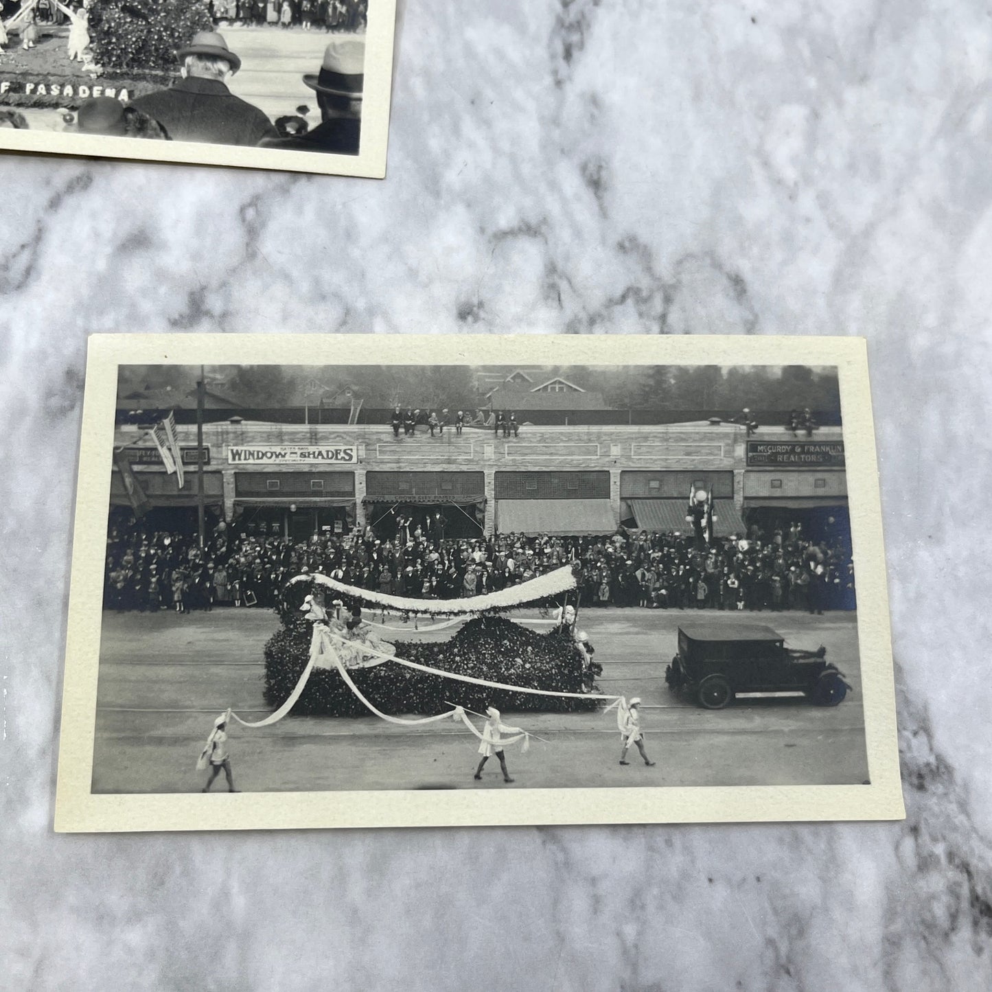 1930s Collection of Photos From New Year’s Day Flower Parade Pasadena CA P5-2