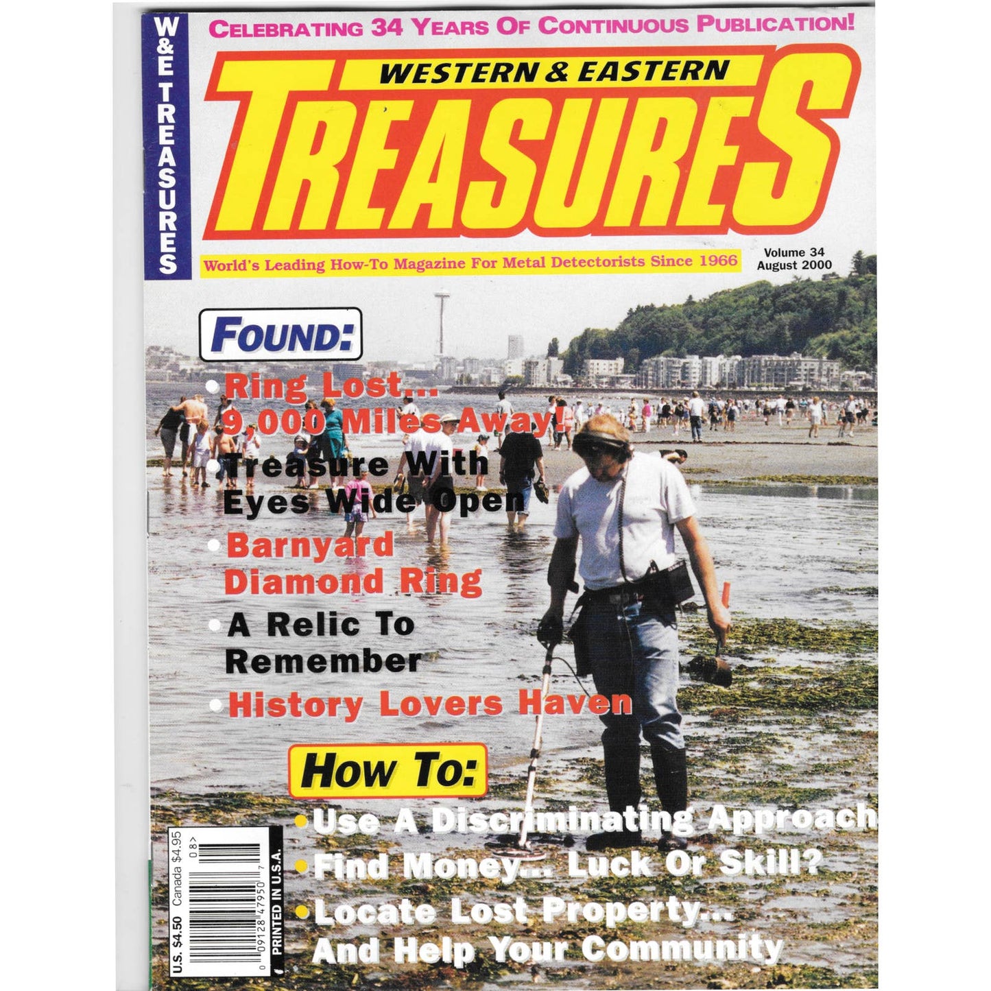 Western & Eastern Treasures Magazine - Treasure Hunting Aug 2000 M6