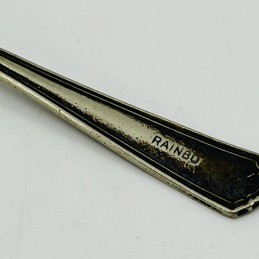 1930s RAINBO CLUB Chicago IL  Willingford Co. Silver Plate Dinner Fork SB7