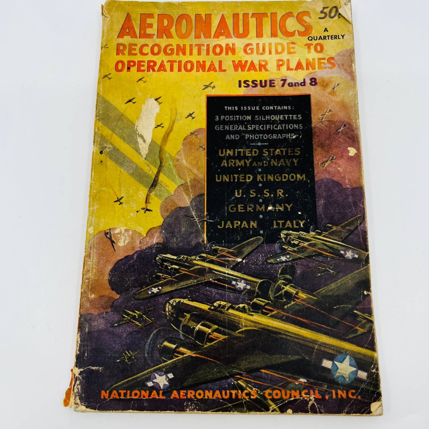 1943 Aeronautics A Quarterly Recognition Guide to Operational War Planes 7&8 BA1