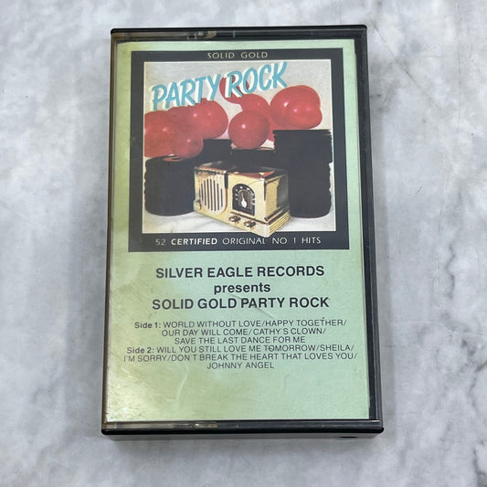Silver Eagle Records 1982 Solid Gold Party Rock Cassette Tape #5 TH9-C1