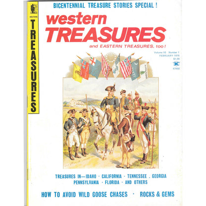 Western Treasures and Eastern Treasures Magazine Metal Detecting Feb 1976 M3