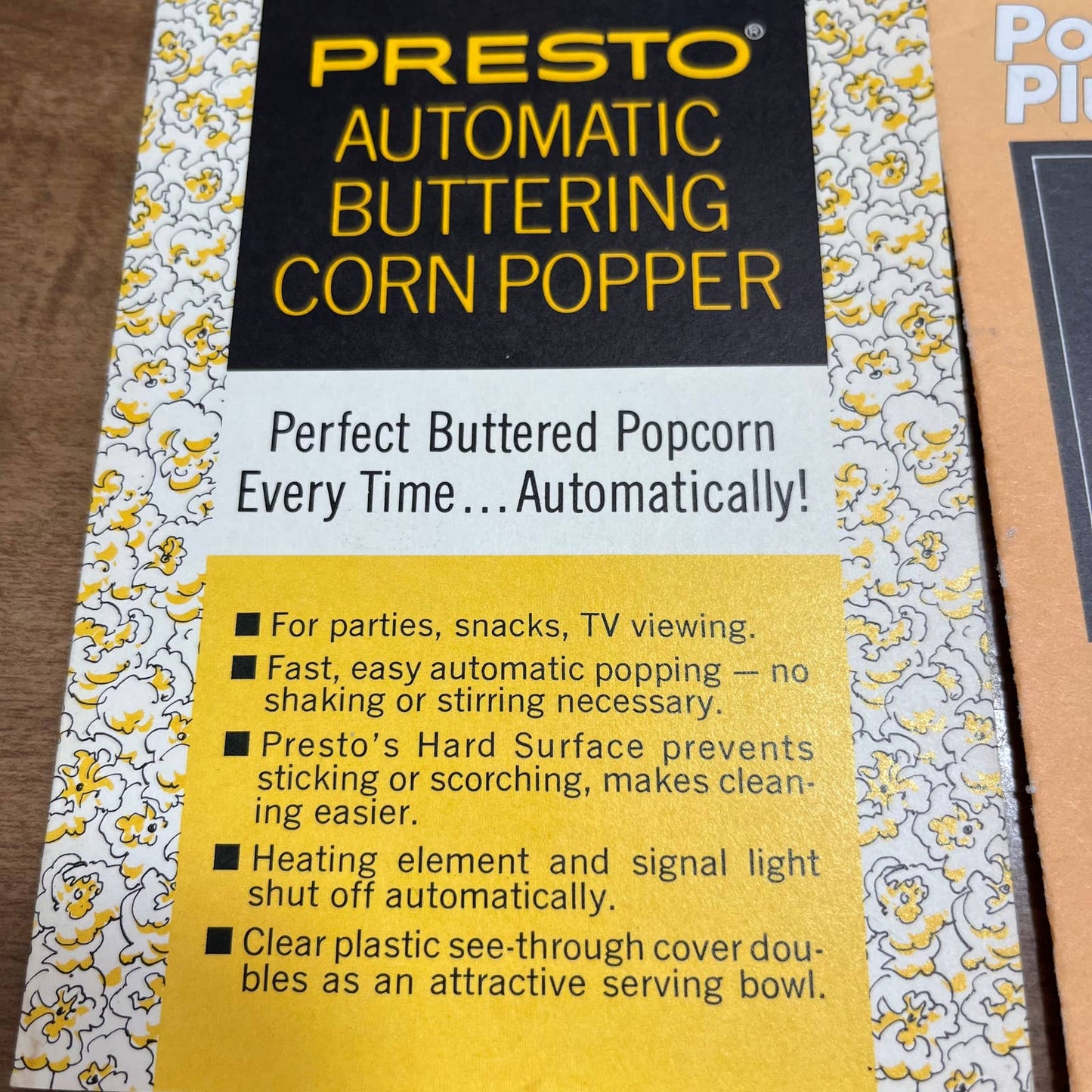 Set of 2 - 1970s - 80s Presto Automatic Popcorn Popper Instruction Manuals A2