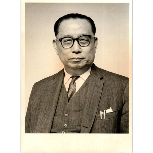 Thailand Ambassador Sukich Nimmanheminda 1960s Original Photo 5x7 TK1-P5