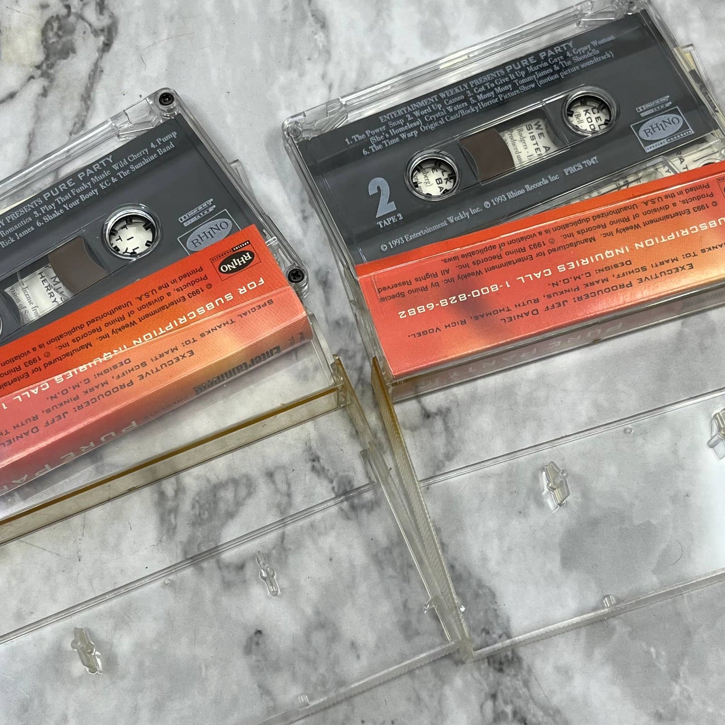 Entertainment Weekly presents Pure Party ~ Various Artists (2 Cassette Set) TJ6