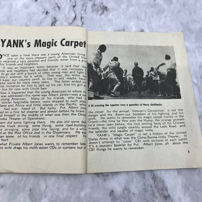 1945 WWII YANK'S Magic Carpet Troops Guide Booklet China/Burma/India TJ7