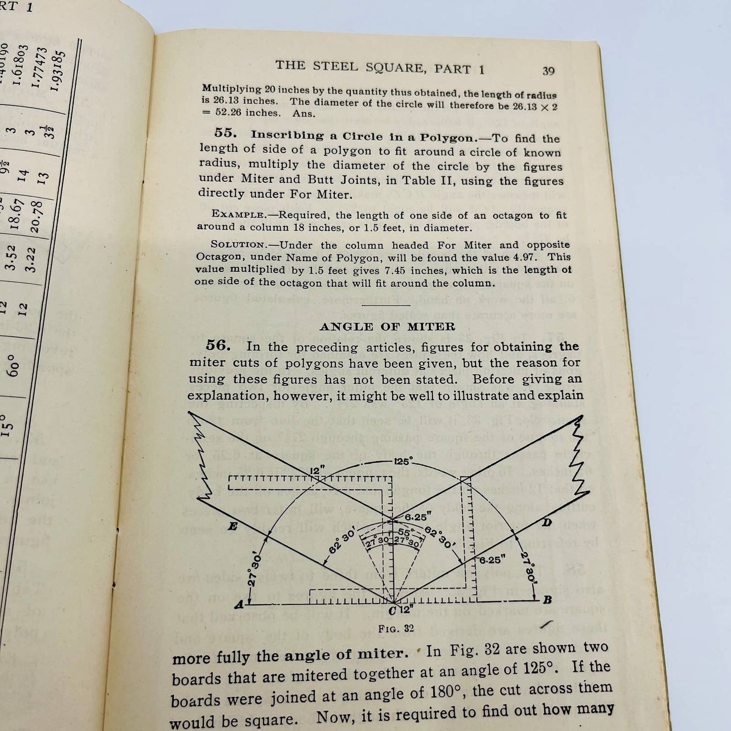 1950 The Steel Square Carpentry Home Study Book International Correspondence EA2