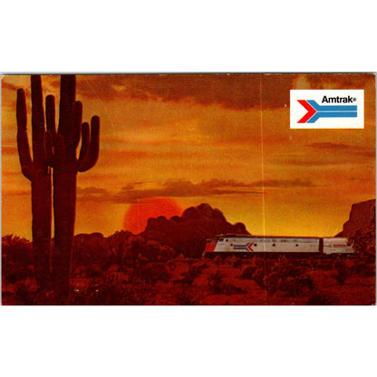 Amtrak America The Great Southwest Original Postcard TK1-P20