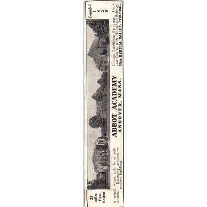 c1920 Harper's Ad Sea Pines Girls School of Personality Faith Bickford EA3-3