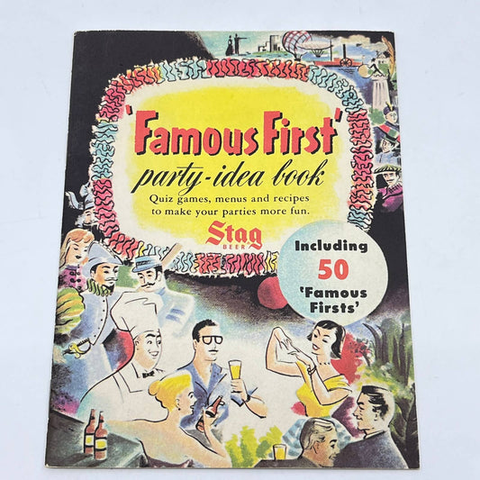 1950s Stag Beer - Famous First Party Idea Booklet TF7