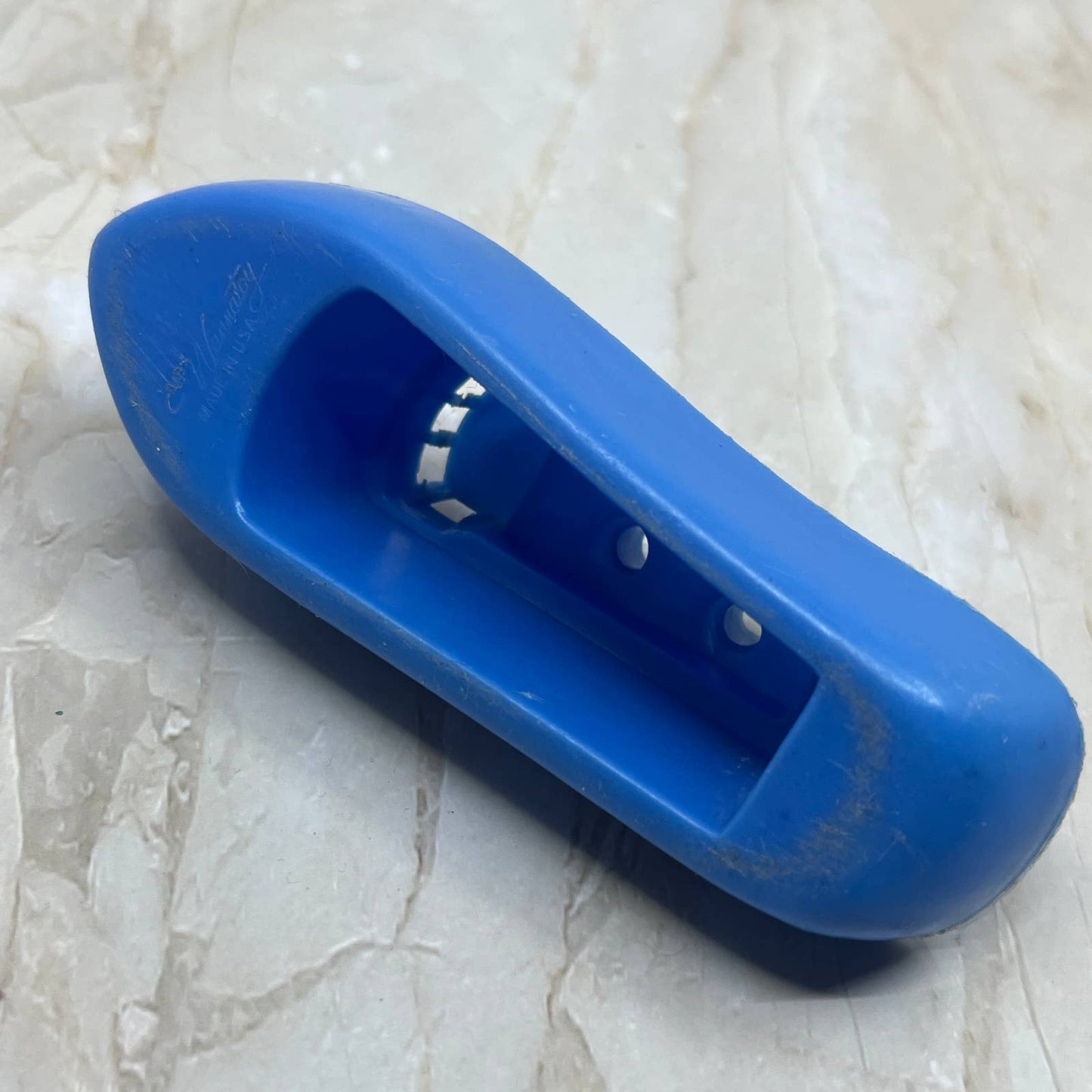 Vintage Wannatoy Tug Boat Blue Plastic - 5 inch TC5-S2
