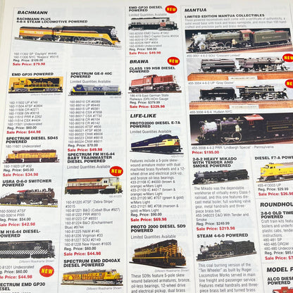 1998 Terminal Hobby Shop Spring Sale for Model Railroaders Catalog TC6