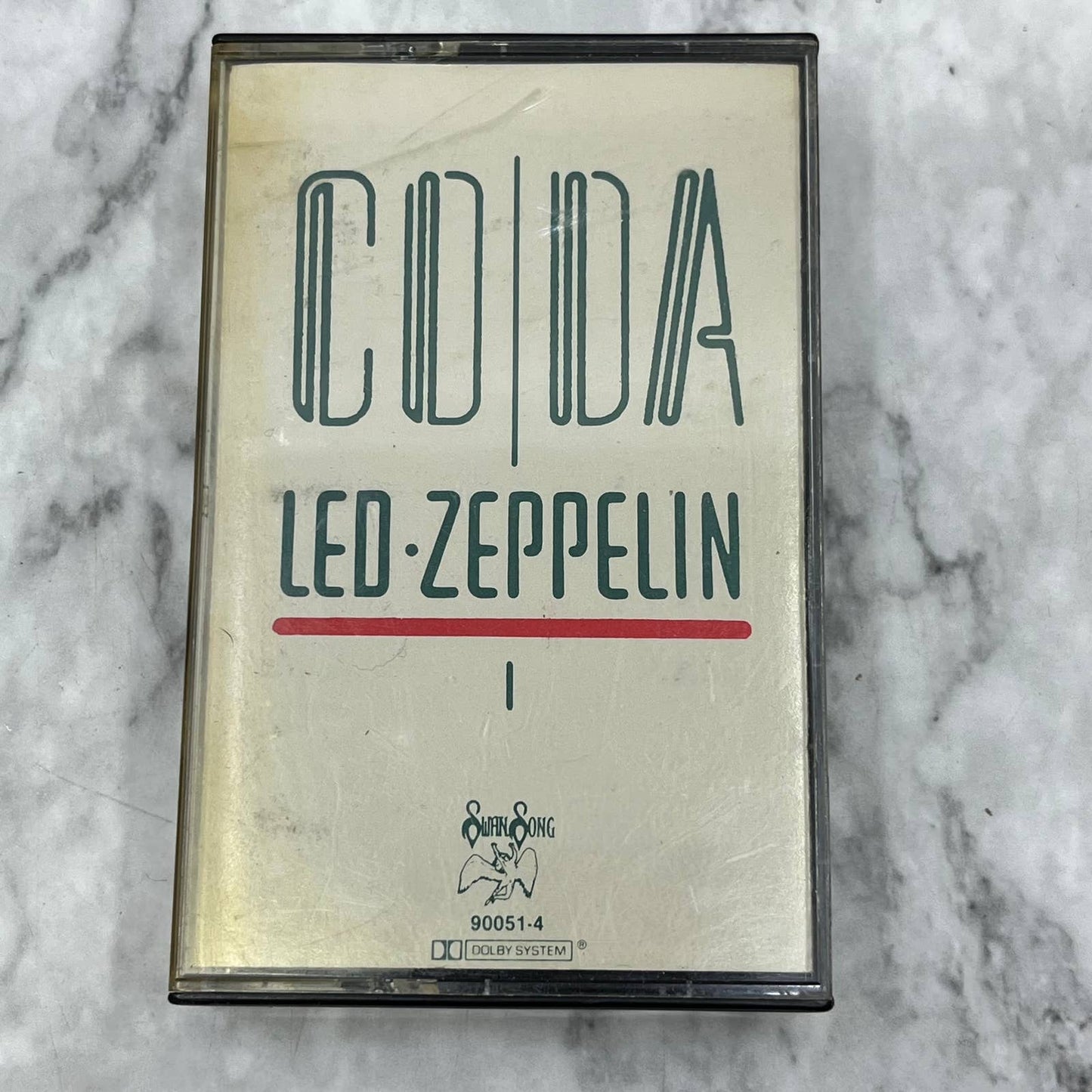 Led Zeppelin - CODA Cassette Tape TJ6-82
