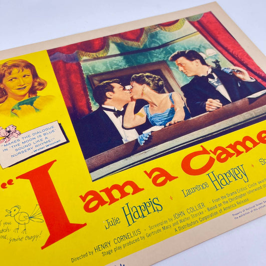 1955 I AM A CAMERA Movie Lobby Card Harris Harvey Winters 11x14” FL3