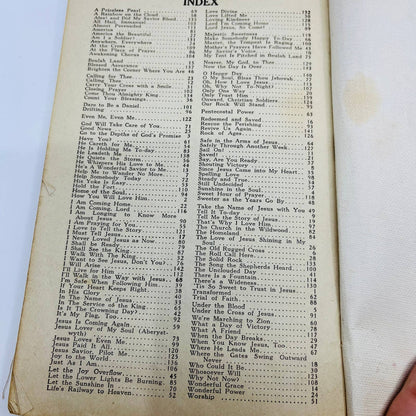 1915 Joyful Praise Sunday School Hymnal Rodeheaver Chicago Philadelphia TD7