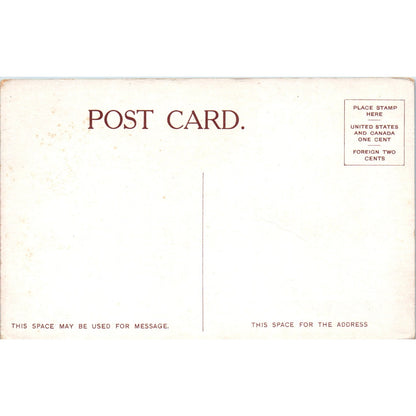 Denver Colorado Golden Silver Motto Verse Capitol c1910 Original Postcard P2-6