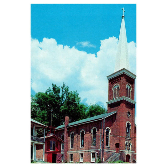 Vintage Postcard - First Methodist Church Galena Illinois TJ7-1