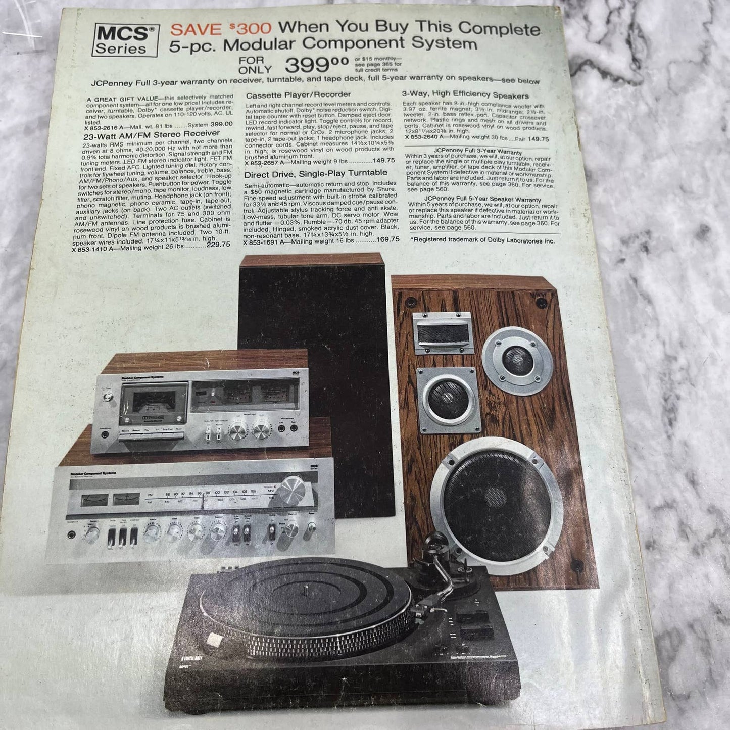 1979 JC Penny Christmas Wish Book Catalog - Great Vintage Toys & Gifts S3