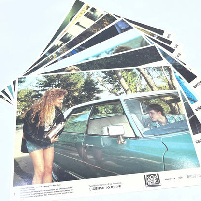 License To Drive Original 11x14 Lobby Card Set Of 8 Corey Feldman Corey Haim AB7