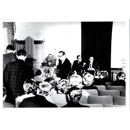 Costa Rica Ambassador Facio at Student Q&A Original Photo 5x7 TK1-P4