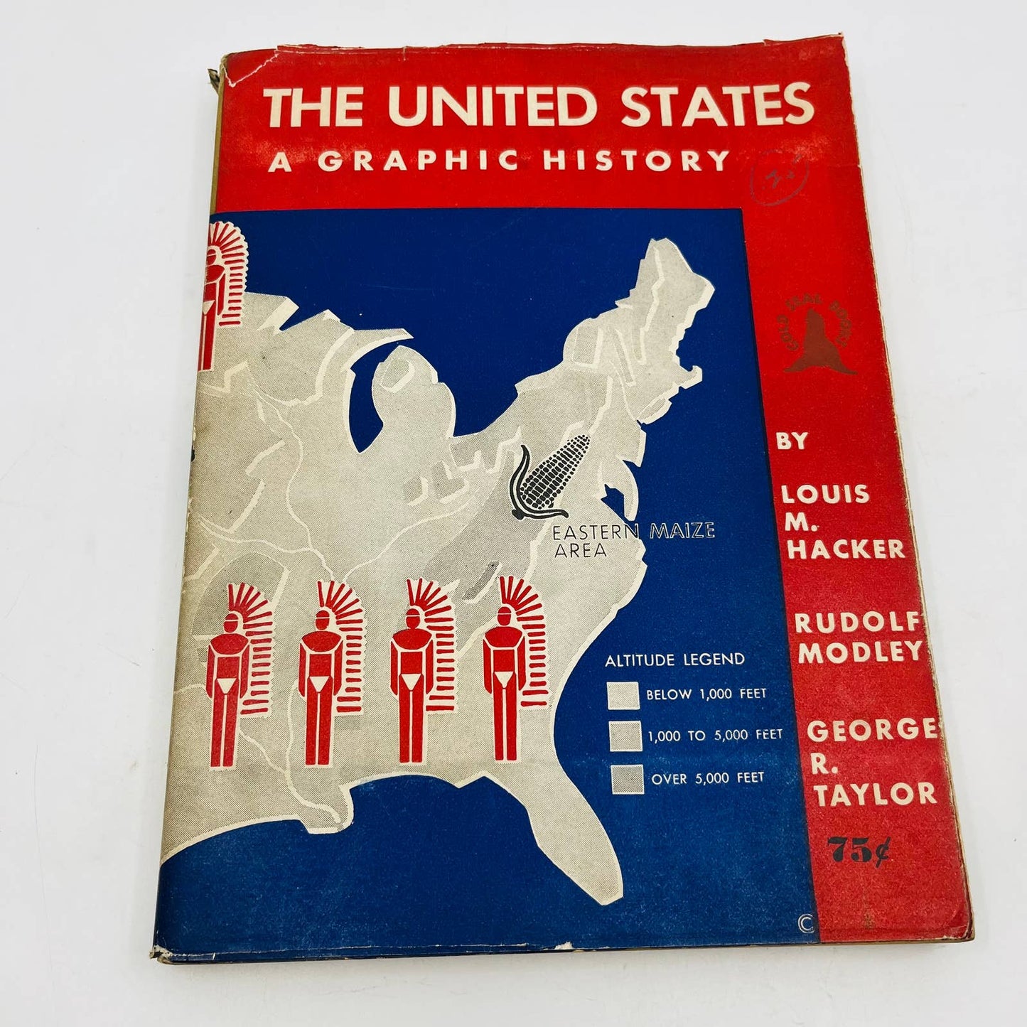 The United States: A Graphic History Hacker, Modley, Taylor w/ Dust Jacket BA4
