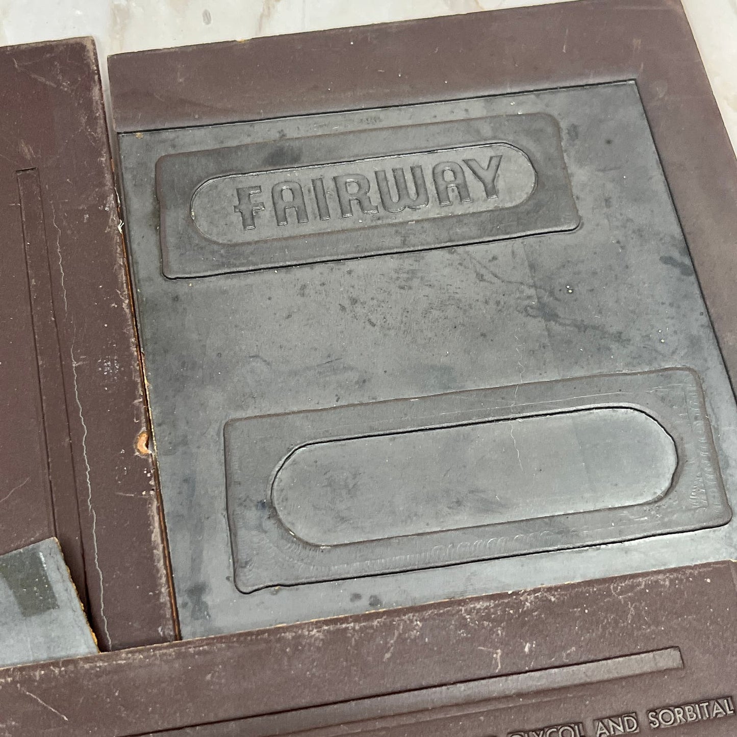 Vtg Newspaper Ad Printing Plate Flong Set of 6 MN Duluth Albert Lea TC9-3